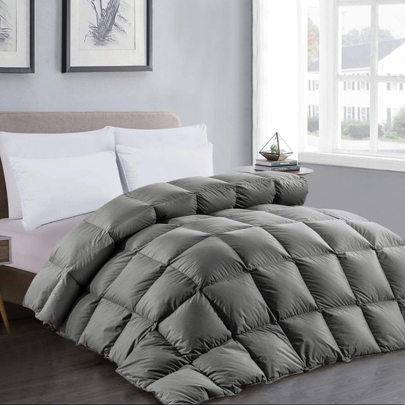 QUEEN Goose Down Comforter Duvet Insert NEW - Picture 1 of 5